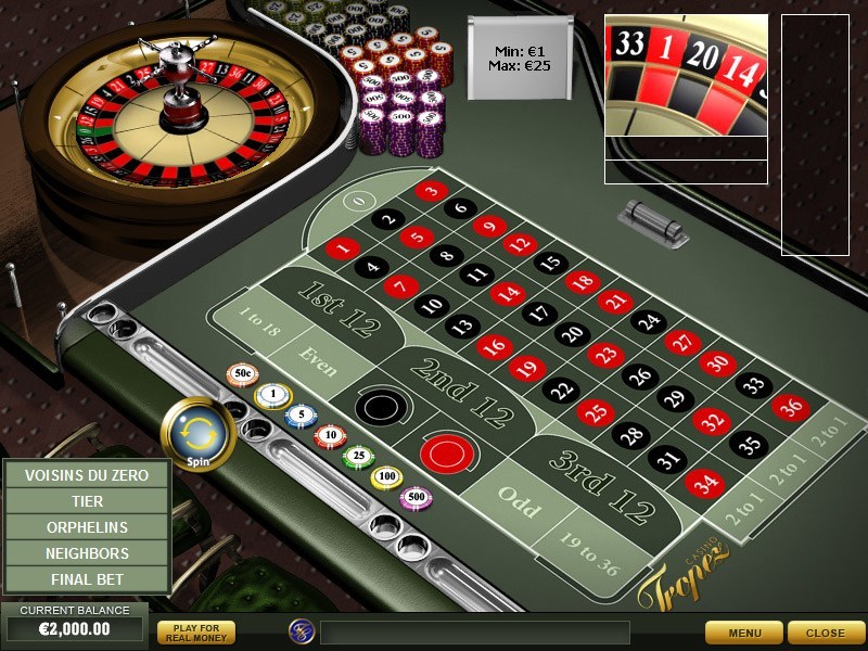 Roulette screenshot